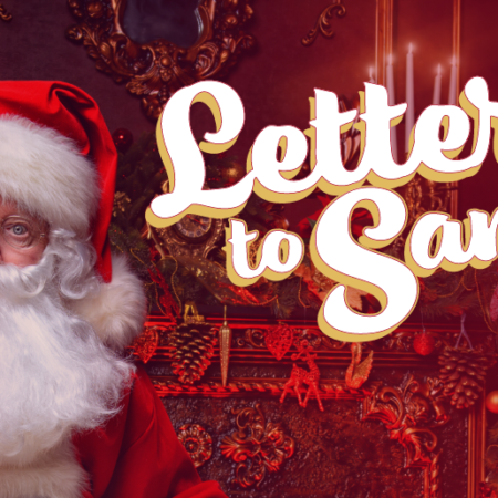 Photo of Santa with the headline Letters to Santa